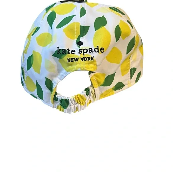 Kate Spade Lemon Print Hat - Yellow and Green  display picture 2